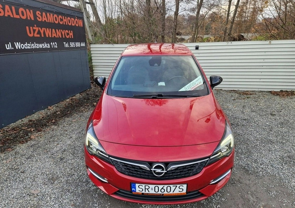 Opel Astra cena 77900 przebieg: 8151, rok produkcji 2021 z Rybnik małe 529